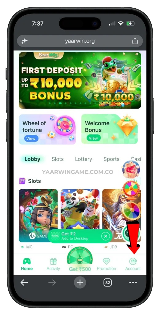 YAARWIN-ACCOUNT